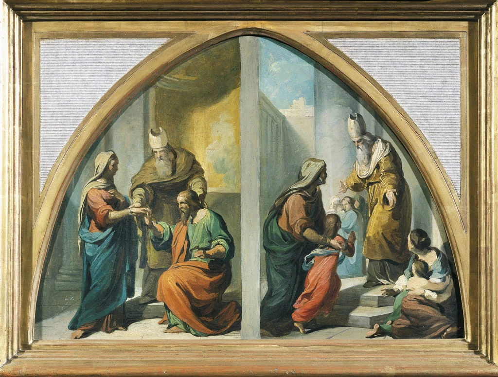 Bozzetti per lo sposalizio della Vergine e la presentazione al tempio - Galleria Nazionale d'Arte Moderna e Contemporanea, Roma